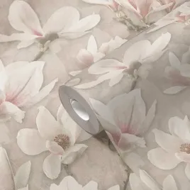 tapeta-winylowa-na-flizelinie-magnolia-efekt-3d-rozowa-bezowa-zmywalna-10-m