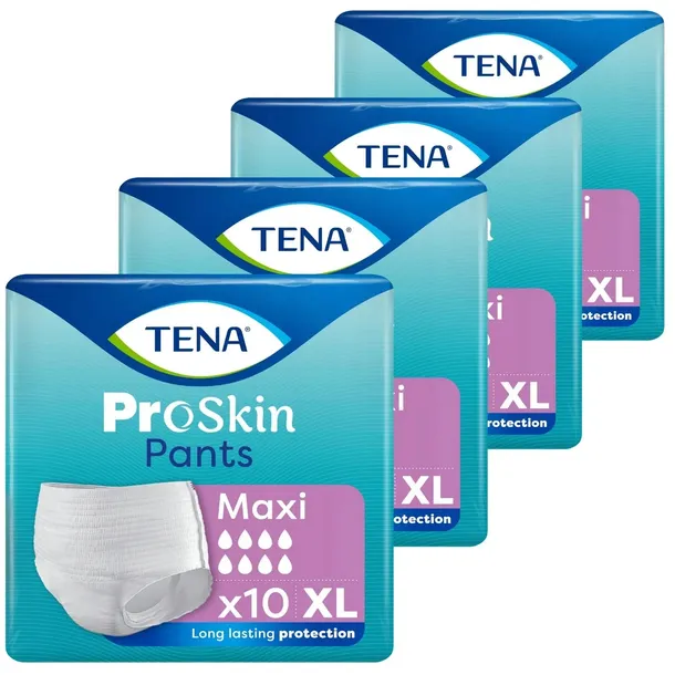 Tena Pants ProSkin Maxi XL majtki chłonne dla dorosłych 10 sztuk