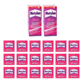 Zdjęcie produktu Klej do tapet flizelinowych na flizelinie Metylan Direct Henkel 200g 20 szt
