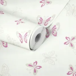 tapeta-winylowa-na-flizelinie-zmywalna-rozowe-motyle-w-rolce-53-cmx10-m