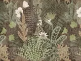 tapeta-panel-scienny-duze-liscie-kwiaty