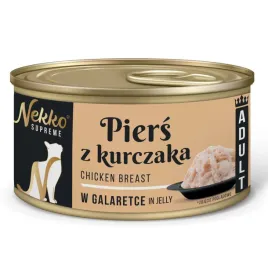 mokra-karma-dla-kota-nekko-supreme-adult-piers-z-kurczaka-w-galaretce-80g