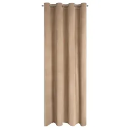 zaslona-gotowa-rosa-140x250-ciemnobezowa-welwet-przelotki