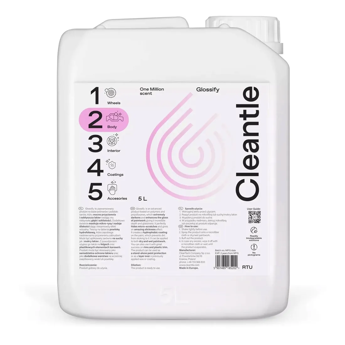 cleantle-glossify-5l