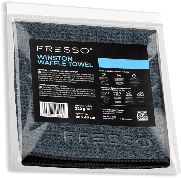 Fresso Winston Waffel Towel - mikrofibra waflowa do szyb