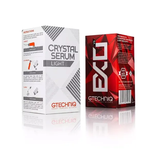 Gtechniq Crystal Serum Light 50ml + EXO 50ml Zesta