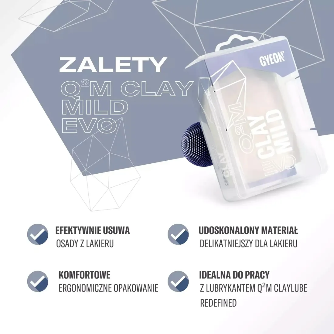 gyeon-qm-clay-mild-evo-100g