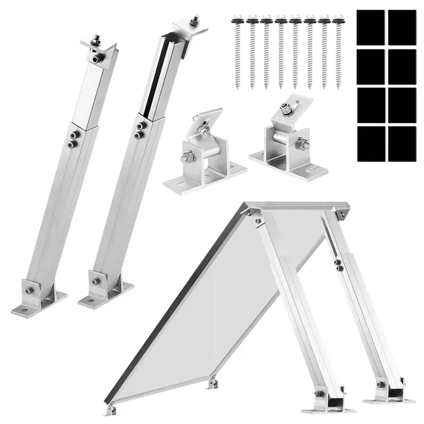 Uchwyt regulowana podstawa 30-60st. do panela fotowoltaicznego ALU 1 PANEL