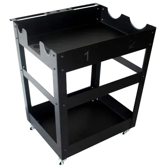 poka-wozek-detailingowy-2-polki-basic-stan-nowy-kolor-czarny