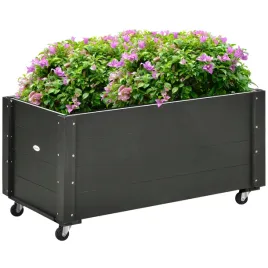donica-wysoka-odporna-4-kola-drewno-naturalne-czarny-89-x-48-x-47-cm