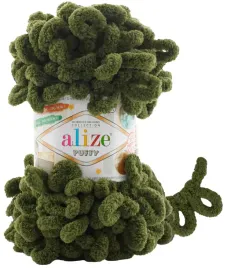 wloczka-alize-puffy-620-ciemny-oliwkowy-9m-100g-100percent-mikropoliester