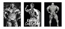 plakat-ronnie-coleman-kulturystyka-zestaw-plakatow-na-sciane-100x70-cm