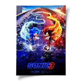 sonic-3-szybki-jak-blyskawica-plakat-na-sciane-70x50-cm