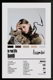 obraz-w-ramce-bambi-in-real-life-album-prezent-muzyka-plakat-70x50-cm