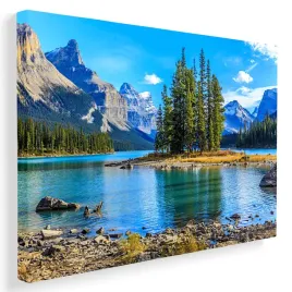 obraz-na-plotnie-gory-jezioro-pejzaz-widok-natura-nowoczesny-70x50-cm