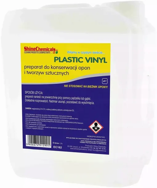 SHINE CHEMICALS PLASTIC VINYL 5L