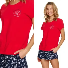 pizama-damska-doctor-nap-7209-l-40-czerwony