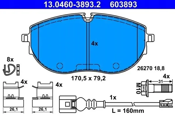 klocki-hamulcowe-ate-original-przod-vw-multivan-t6