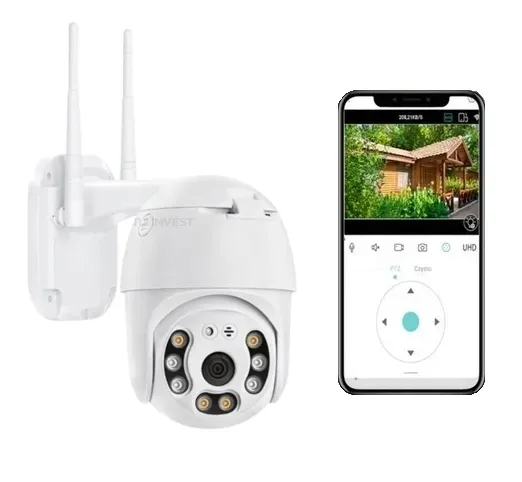 KAMERA ZEWNĘTRZNA IP MONITORING STEROWANIE TELEFONEM WI-FI WIFI FULL HD