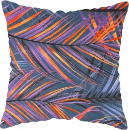 poszewka-na-jaska-40x40-palma-fiolet-pomarancz-m36