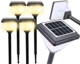 4x-lampa-solarna-wbijana-ogrodowa-slupek-led-2w-czujnik-zmierzchu-50cm