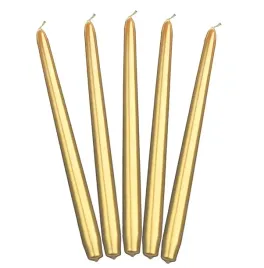 swieca-stozkowa-metalizowana-zlota-10szt-24cm-swieczki-swiece-na-stol-zlote