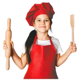 zestaw-kucharza-dla-dzieci-fartuch-czapka-kucharsk