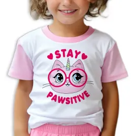 pizamka-dziecieca-rozowa-krotki-rekaw-stay-pawsitive-na-prezent-rozm-122-cm