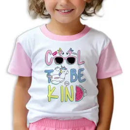 pizamka-dziecieca-rozowa-krotki-rekaw-cool-to-be-kind-na-prezent-122-cm