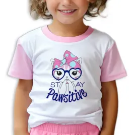 pizama-rozowa-krotki-rekaw-stay-pawsitive-cat-do-przedszkola-rozmiar-122-cm