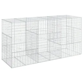 kosz-gabionowy-z-pokrywa-siatka-scianka-ogrodzenie-zelazo-300x100x150-cm
