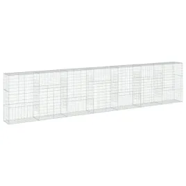 kosz-gabionowy-z-pokrywa-siatka-scianka-ogrodzenie-zelazo-700x50x150-cm