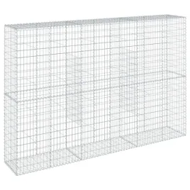 kosz-gabionowy-z-pokrywa-siatka-scianka-ogrodzenie-zelazo-300x50x200-cm