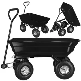 wozek-ogrodowy-transportowy-taczka-ogrodowa-przyczepka-250kg-wywrotka-75l