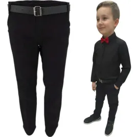 eleganckie-czarne-wizytowe-sdponie-dla-chlopca-plus-pasek-110