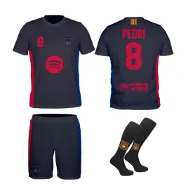 pedri-barcelona-czarna-stroj-komplet-getry-rozmiar-m-164