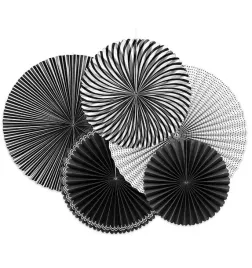 rozety-dekoracyjne-biale-i-czarne-dekoracja-wiszaca-monochromatyczne-5szt
