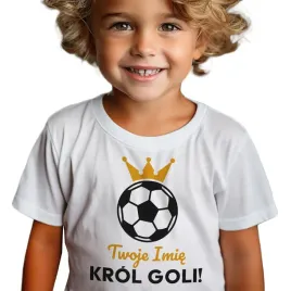 koszulka-dziecieca-twoje-imie-krol-goli-super-prezent-rozmiar-122-128cm