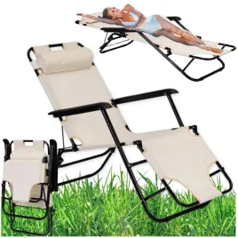 lezak-metal-beze-i-brazy-fotel-lezak-ogrodowy-na-taras-ogrodowy