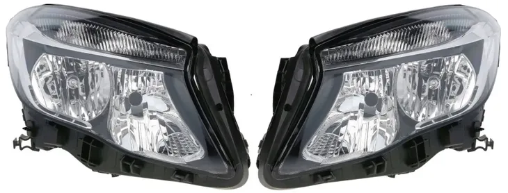 REFLEKTOR LAMPA PRZÓD MERCEDES GLA X156 2013- H15+H7 DEPO LEWY + PRAWY KPL