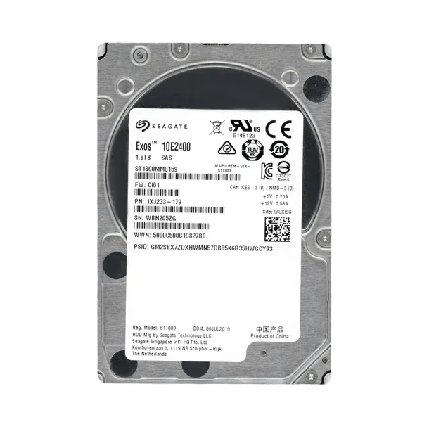 SEAGATE EXOS 1.8TB 10K SAS-3 2.5'' ST1800MM0159