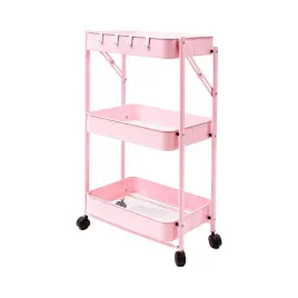 regal-na-kolkach-skladany-mobilny-kuchenny-tbr-cart-gala-rozowy-lazienkowy