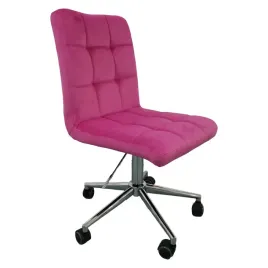 fotel-obrotowy-krzeslo-obrotowe-do-burka-fiji-rozowy-tkanina-mlodziezowy