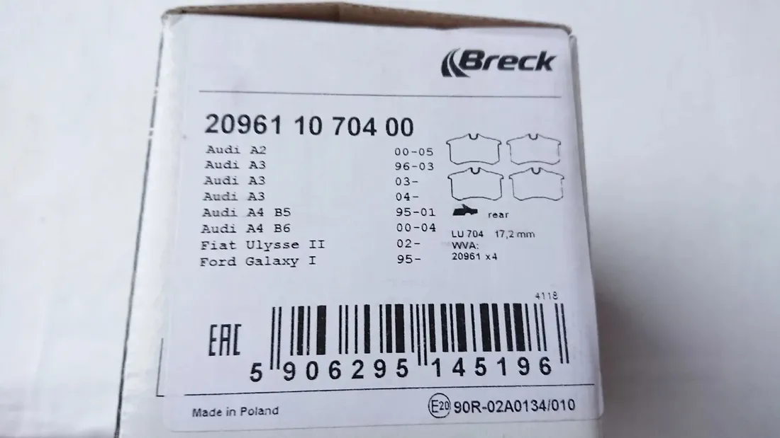 klocki-hamulcowe-tyl-audi-a6-c5-a8-d2-tt-stan-nowy