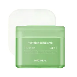 mediheal-platki-z-zielona-herbata-i-probiotykami-teatree-trouble-pad-100szt