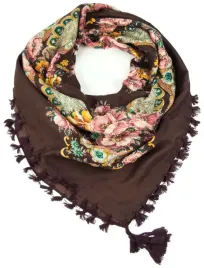 chusta-ludowa-wariacja-brazowy-or-kwiecista-folk-z-fredzlami-sz13024