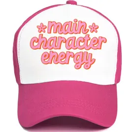 czapka-z-daszkiem-fuksjowo-biala-trucker-main-character-energy-na-prezent