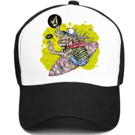 czapka-z-daszkiem-czarna-trucker-ten-monster-na-wiosne-lato-super-prezent
