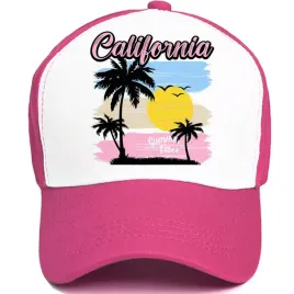 czapka-z-daszkiem-fuksjowo-biala-trucker-california-lato-wakacje-na-prezent
