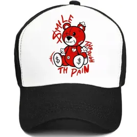 czapka-z-daszkiem-czarna-trucker-smile-na-wiosne-wakacje-hawaje-prezent